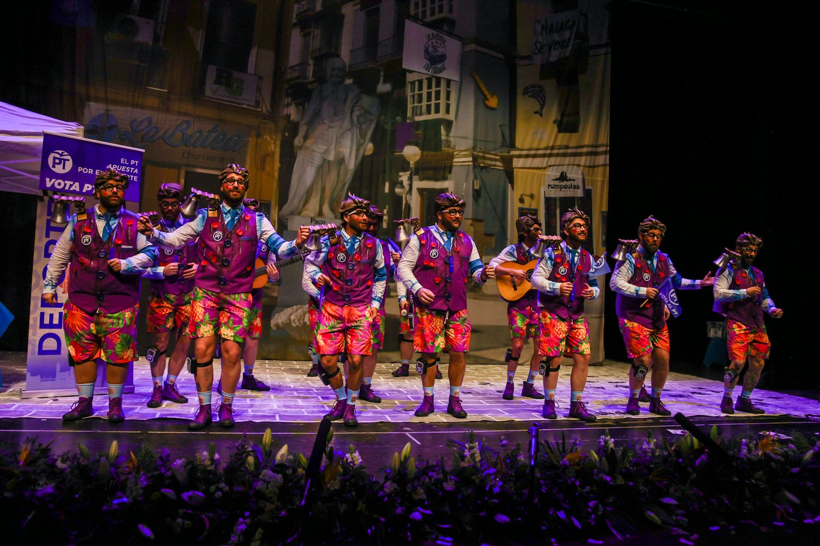 La murga 'Los de San Francisco de Aquí'