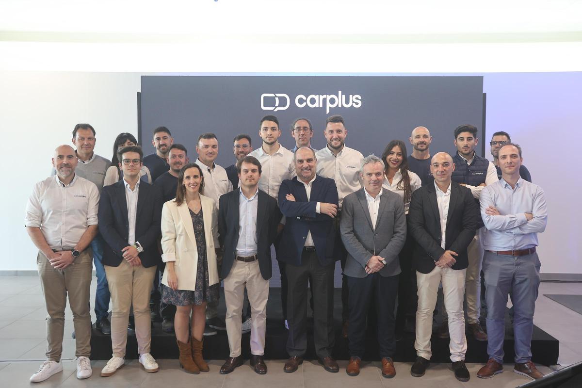 Acto de inauguración de Carplus.