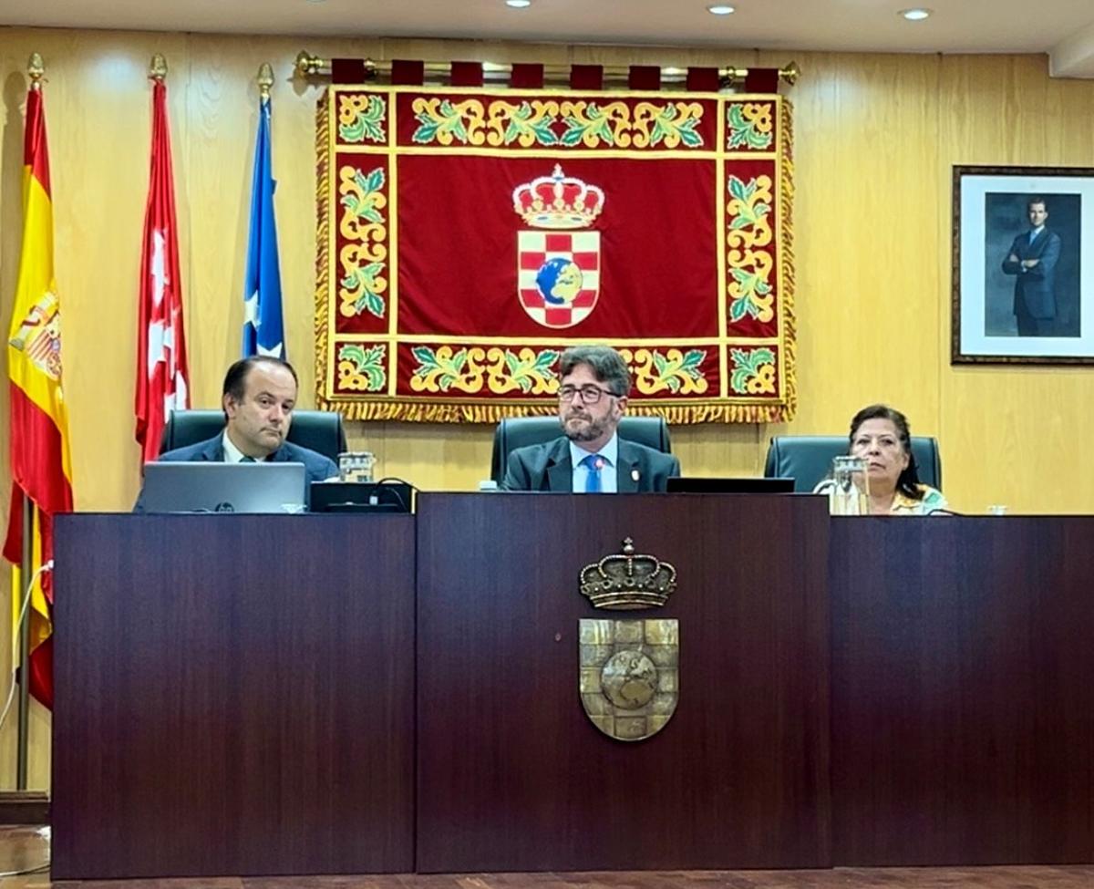 El alcalde de Pinto, Salomón Aguado.