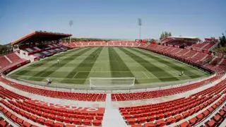 El Girona planeja fer tota la grada de gol nord i de preferent d'obra aquest estiu