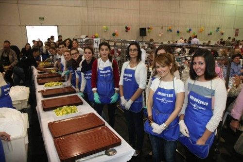 Paella Solidaria de Manos Unidas en Cartagena