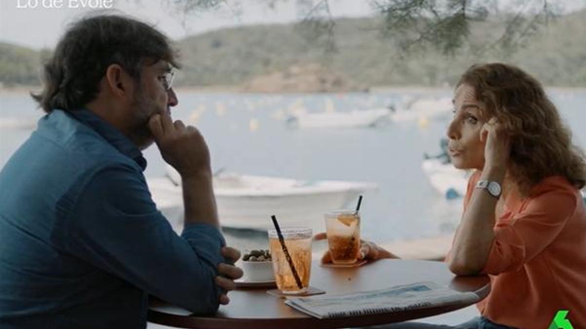 Captura del tráiler de 'Lo de Évole', con Ana Belén de invitada de Jordi Évole