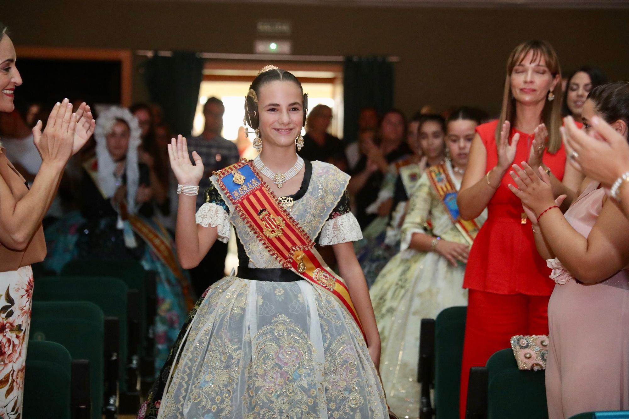 Exaltación de la fallera mayor infantil de Dènia, Noa Dacosta Mud.