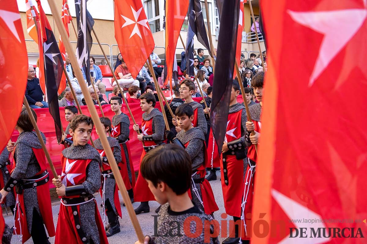 Procesión de subida a la Basílica en las Fiestas de Caravaca (Bando Cristiano)