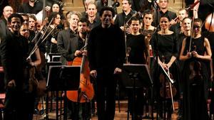 Gustavo Dudamel, en el Palau de la Música