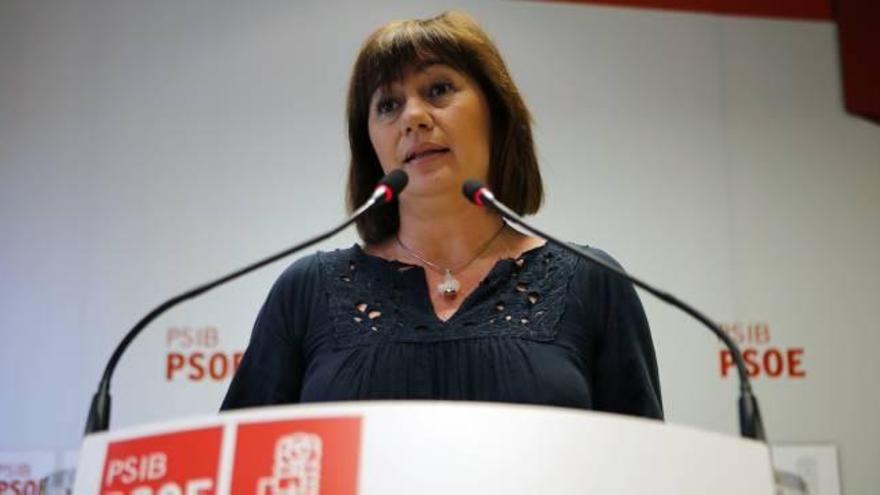 La portavoz parlamentaria socialista, Francina Armengol.