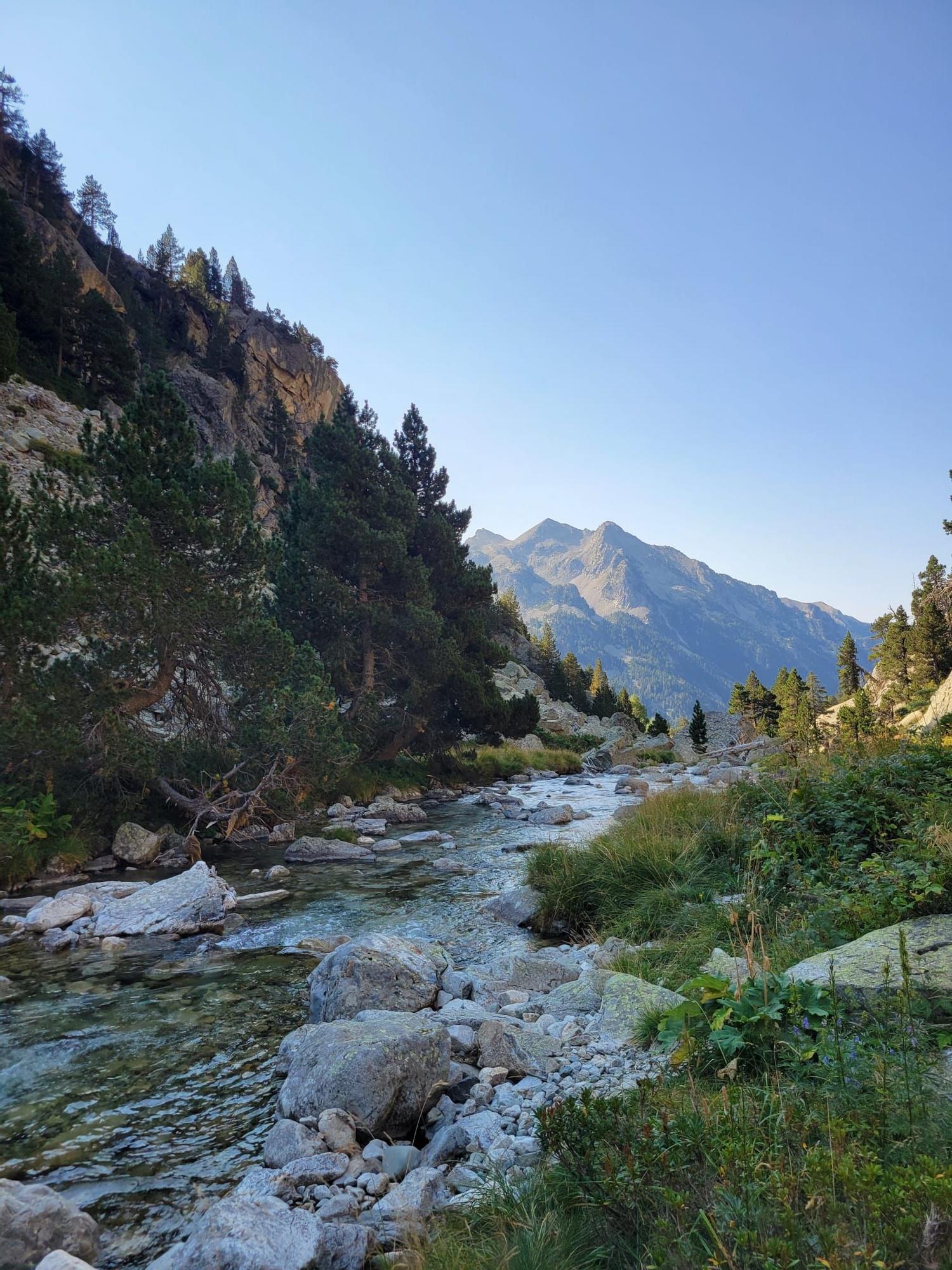 El paisaje que aparece durante el primer tramo de la ruta