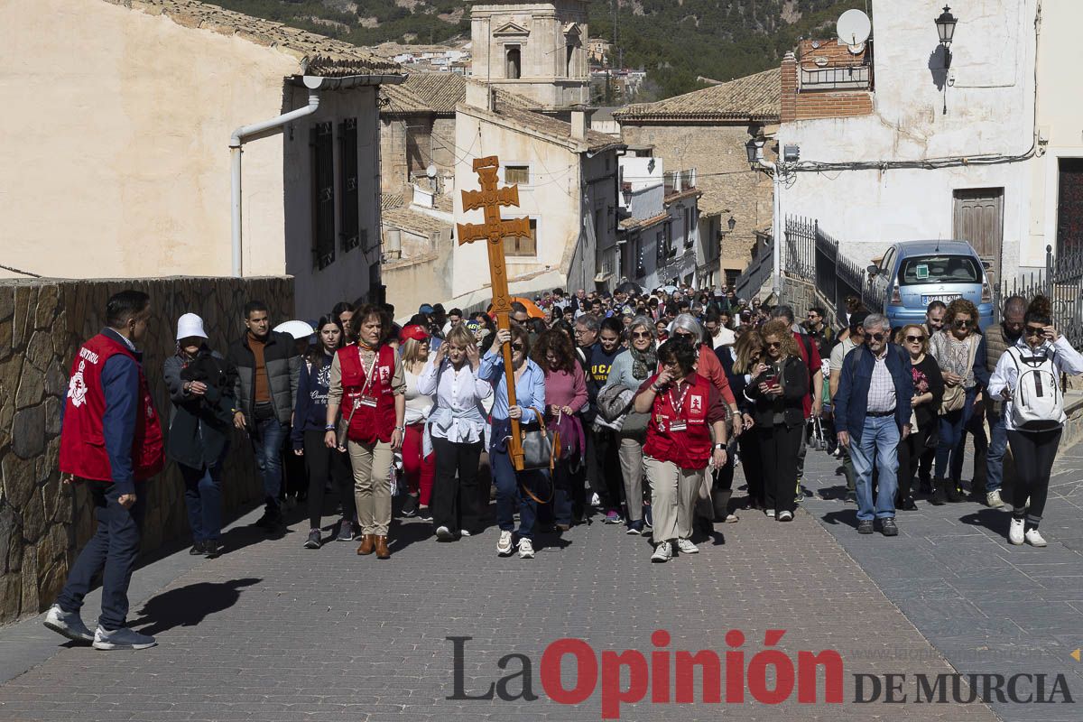 La vicaría de Cartagena, la UCAM, junto a asociaciones y peregrinos de toda España se ponen a los pies de la Vera Cruz