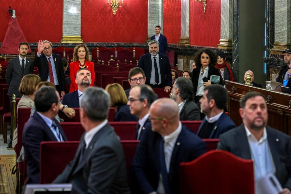 El judici al procés, en imatges