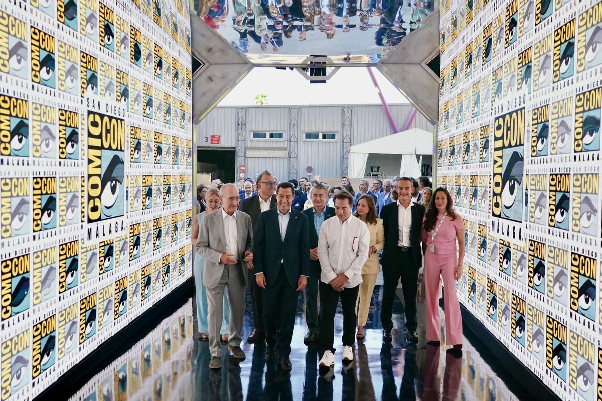 Ceremonia inaugural de la Comic-Con Málaga