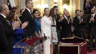 El Congreso gastó 60.000 euros en la jura de la Constitución de Leonor