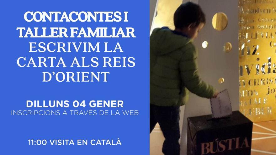 Contacontes i taller familiar - Escrivim la carta als Reis d&#039;Orient