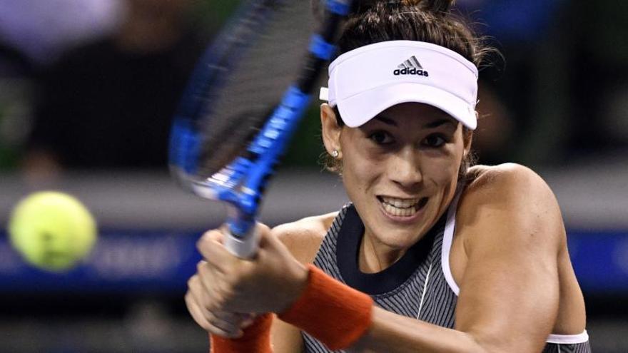 Muguruza, a &#039;semis&#039; en Tokio