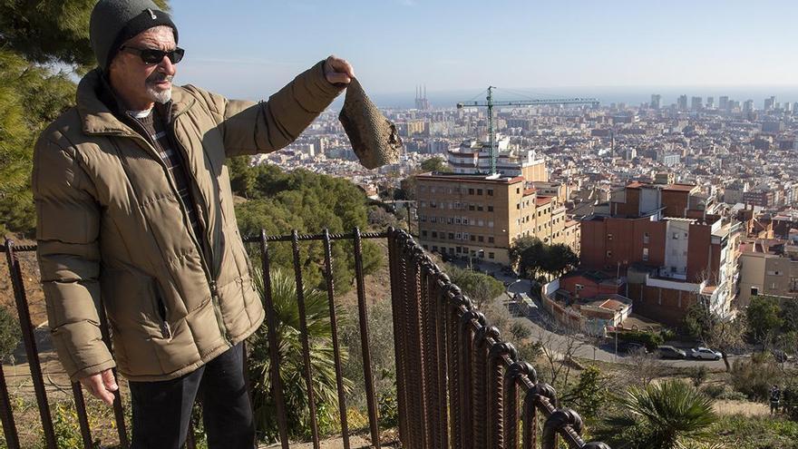 El amianto de las barracas amarga el mirador más popular de Barcelona