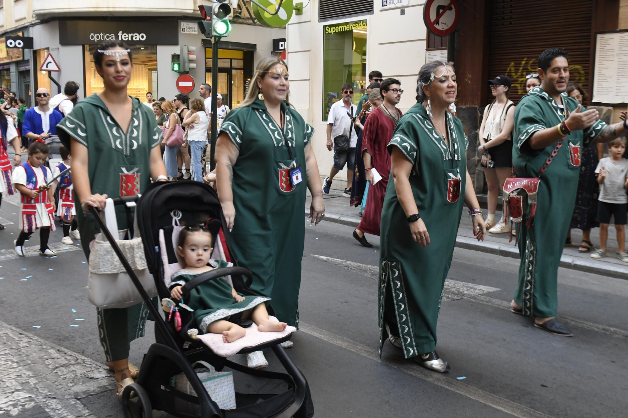 Fesfile infantil de las Fiestas de Moros y Cristianos de Murcia