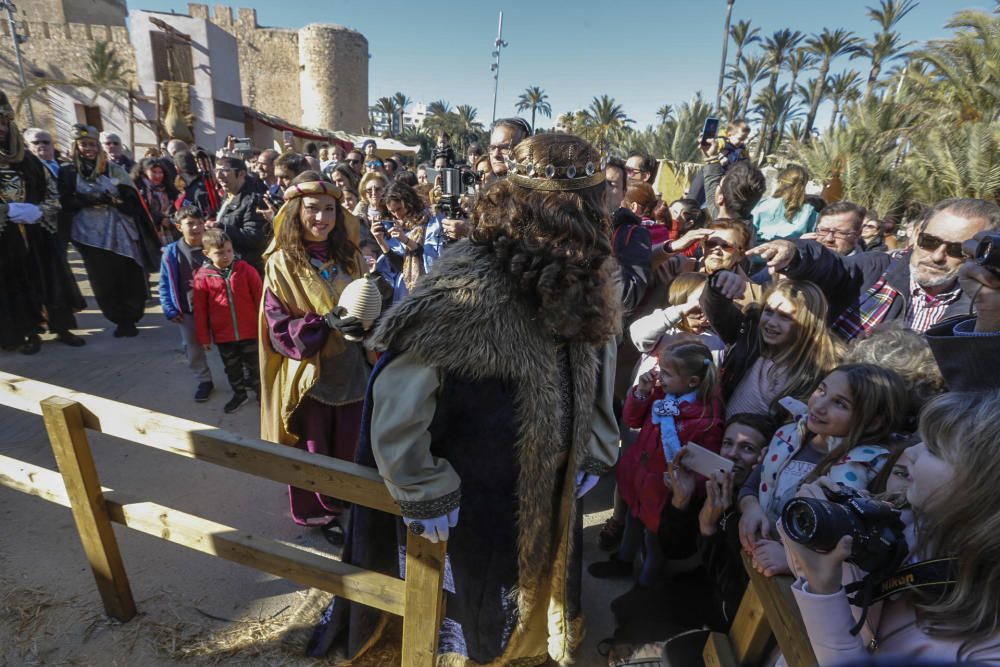 Los Reyes Magos en el Belén Viviente de Elche