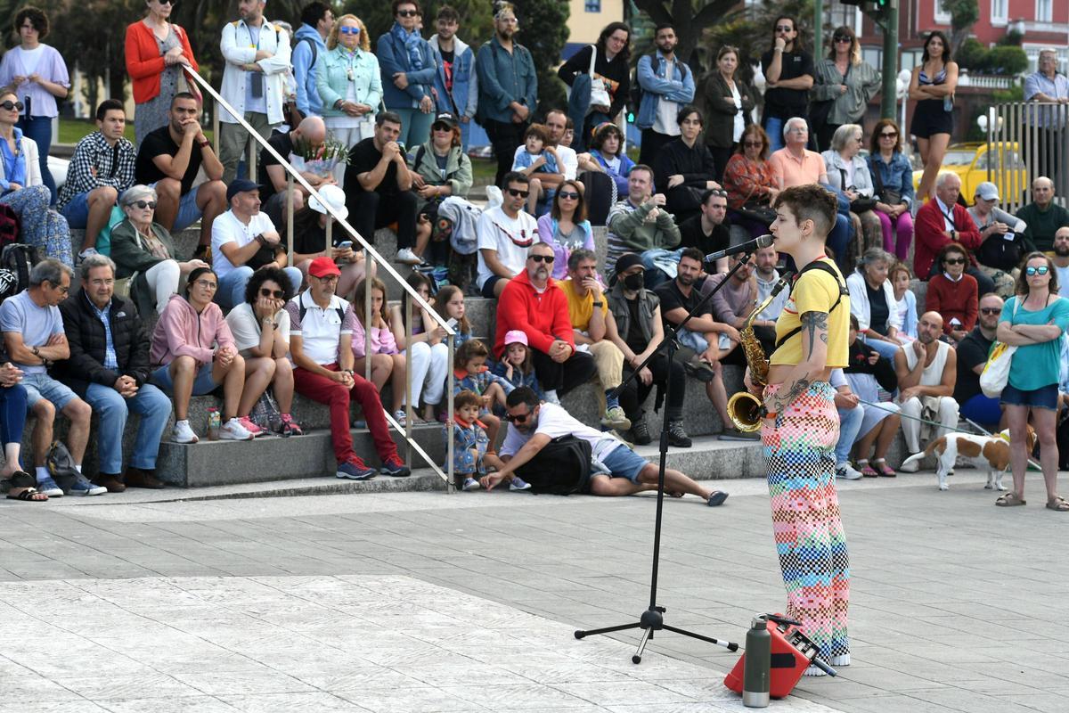 Homenaje a Samuel Luiz en A Coruña por el tercer aniversario de su muerte