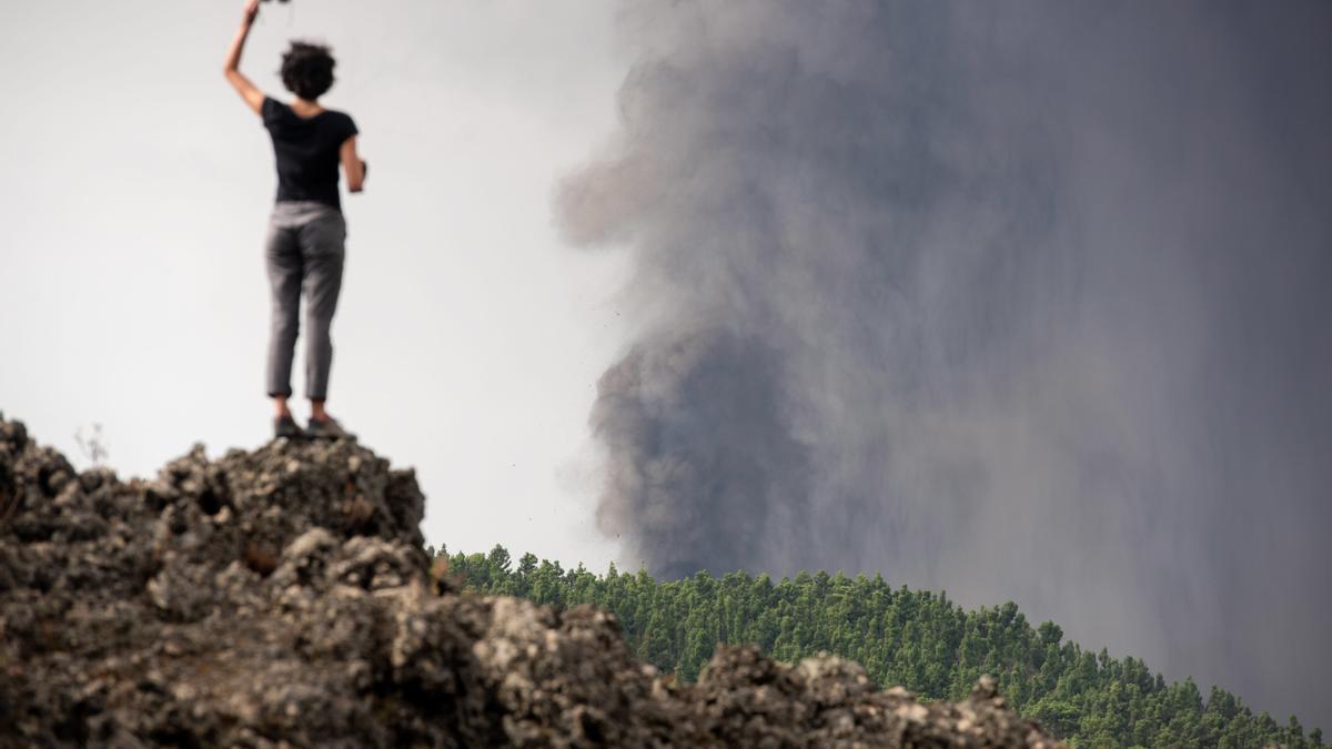 Las imágenes de la erupción volcánica en La Palma y sus devastadoras consecuencias