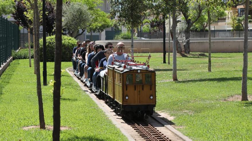 Imagen del Parc del Trenet de Benicàssim.