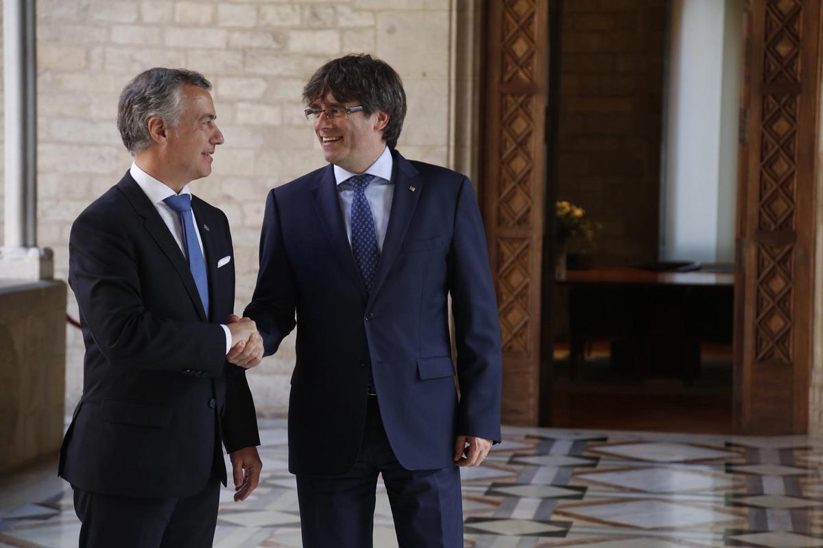 Urkullu y Puigdemont