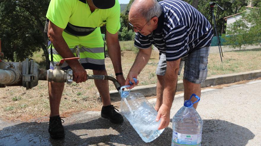 La urbanització Font Bona de Llagostera recupera l&#039;aigua