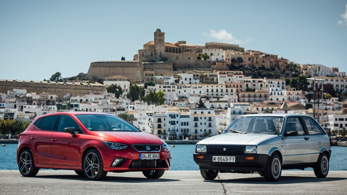 El Seat Ibiza en Ibiza