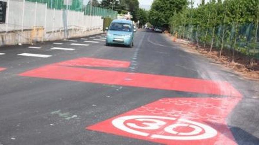 Les obres al camí de l&#039;Agulla posen fi als forats que feien intransitable la via fins ara