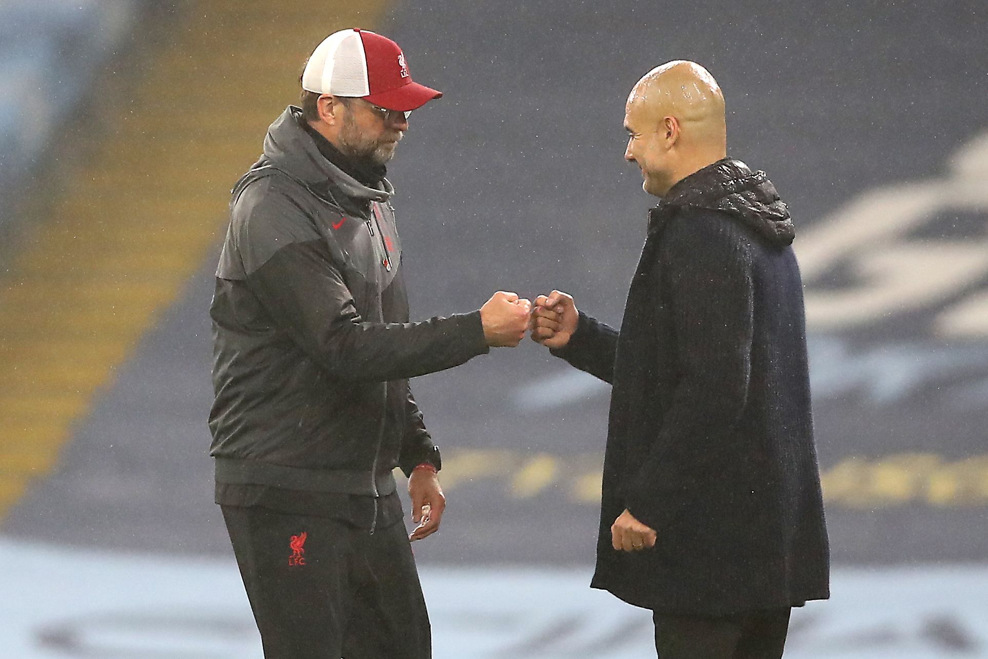 Klopp y Guardiola.