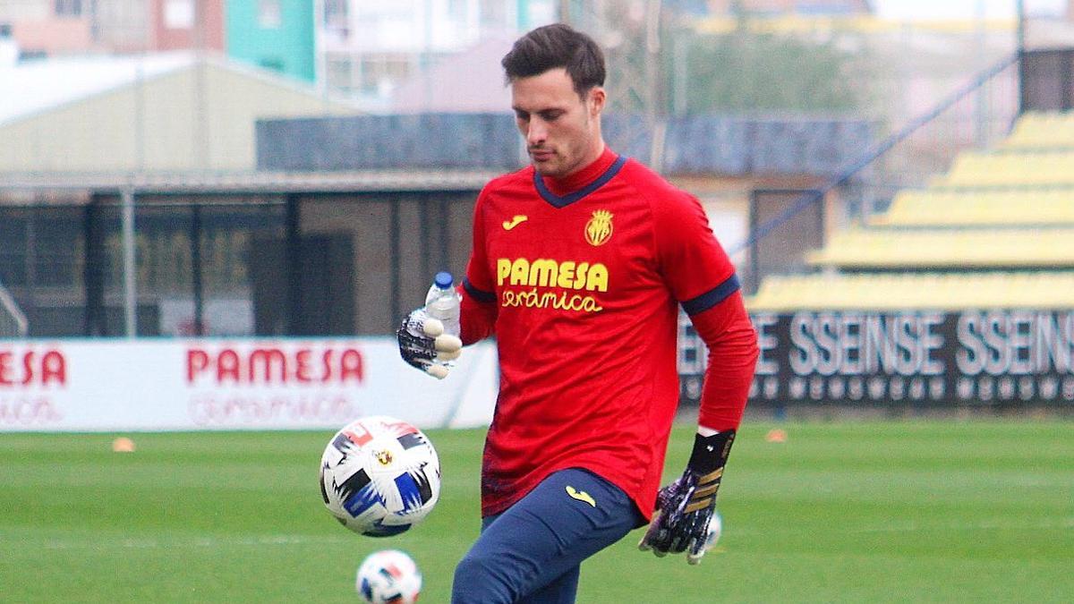 Marc Vidal, portero del Villarreal B