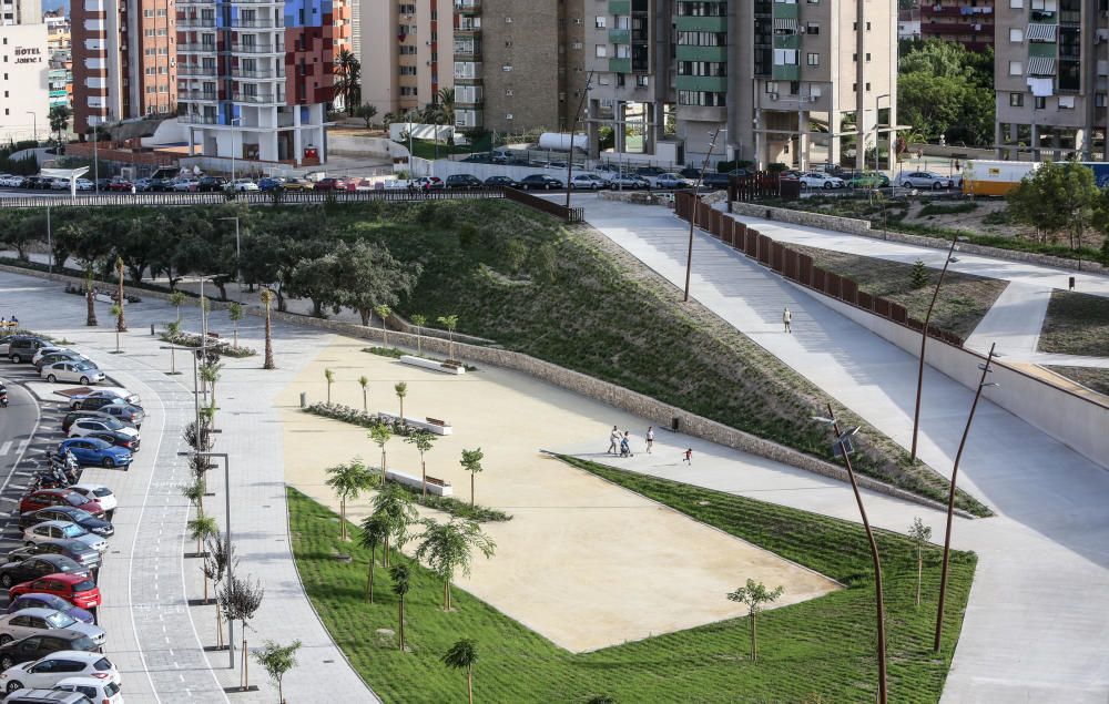 Así es el nuevo parque del barrio de Foietes en Benidorm