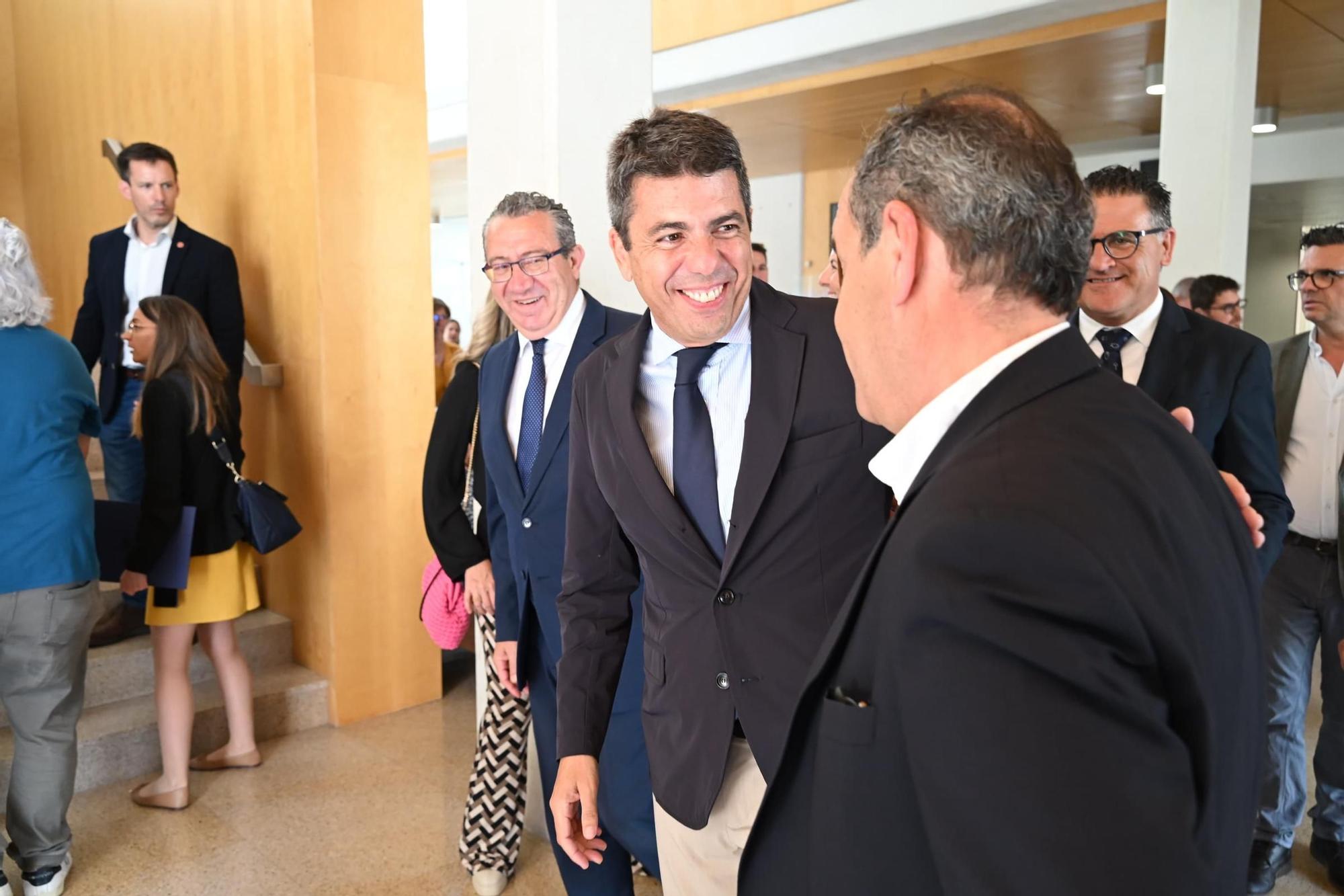 Carlos Mazón celebra el Día de Europa en Benidorm