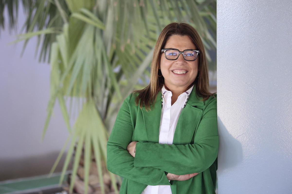 Alicia Rubio, candidata a rectora de la Universidad de Murcia (UMU).