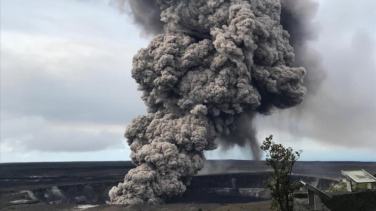 Cráter del Kilauea.