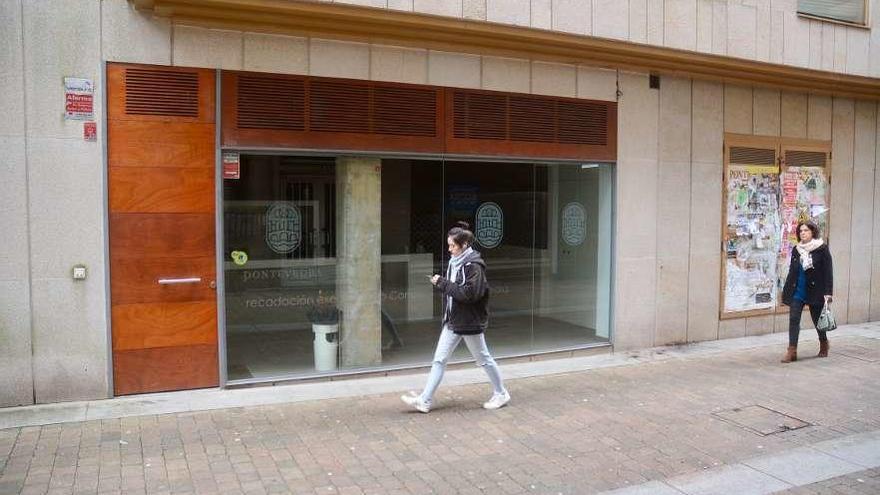 Oficinas de la Recaudación en la calle Herreros. // Rafa Vázquez