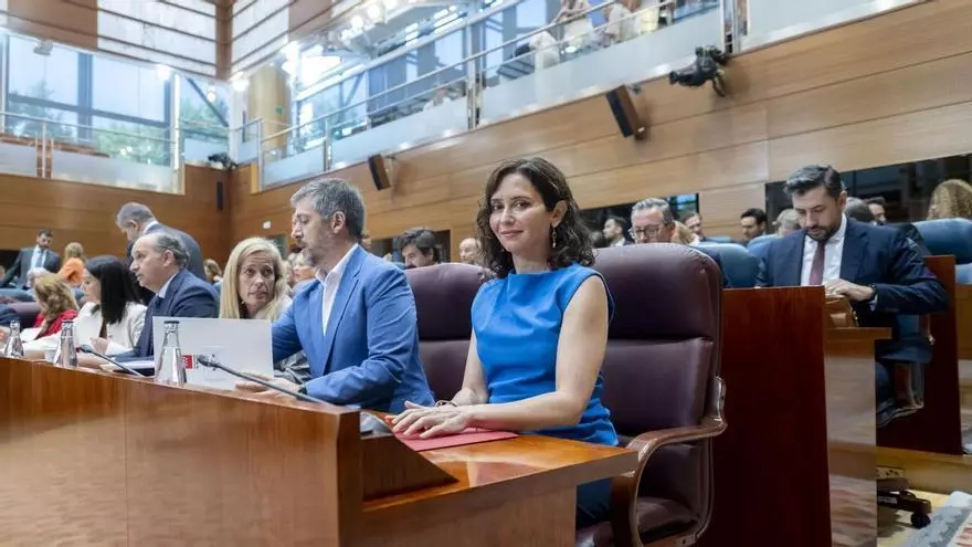 Ayuso, ante investigaciones en torno al PSOE: "Esto se trata de; o Sánchez, o democracia"