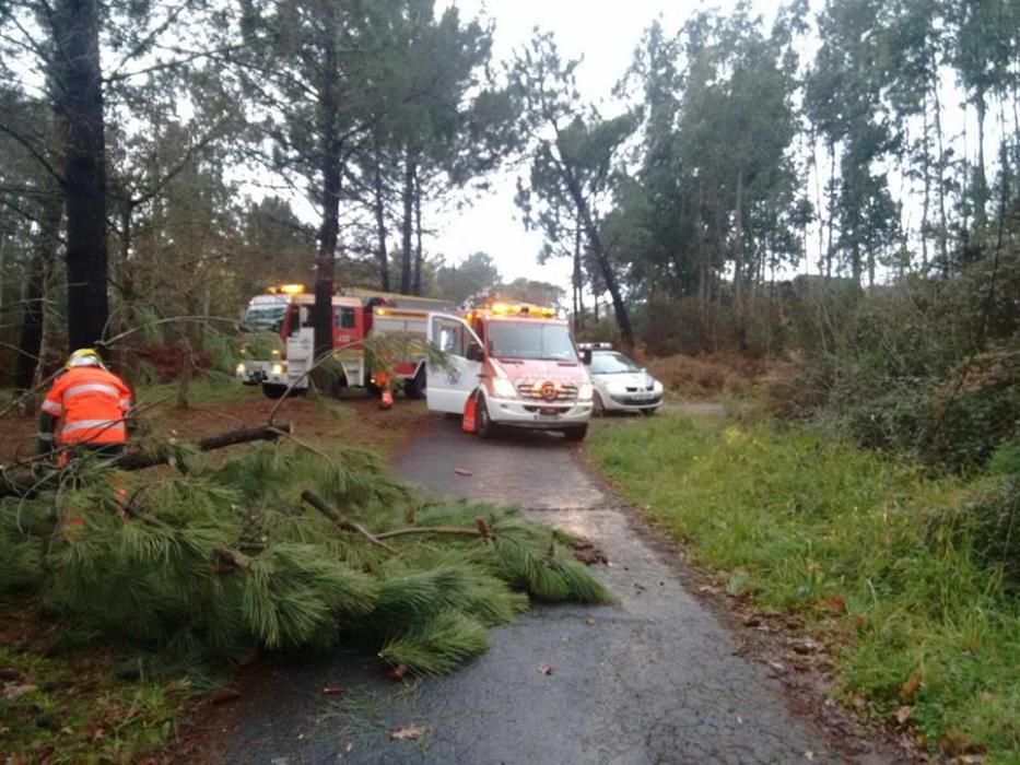 El trabajo de los servicios de emergencia