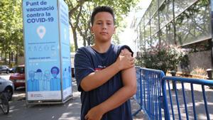 Empieza la vacunación a menores de 12 a 15 años