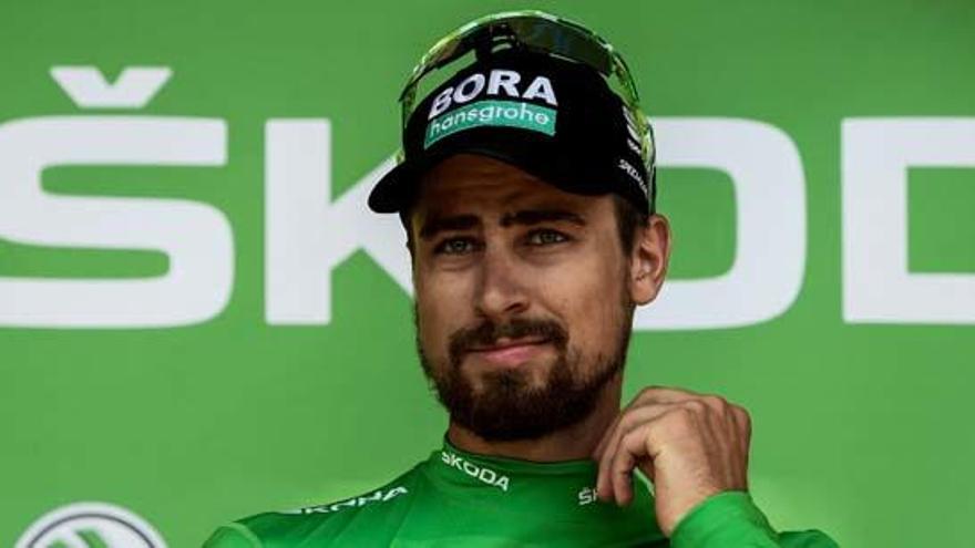 Peter Sagan se asegura su maillot verde.