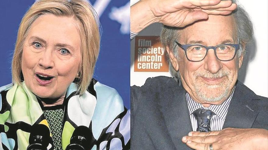 Hillary hará una peli para TV con Spielberg