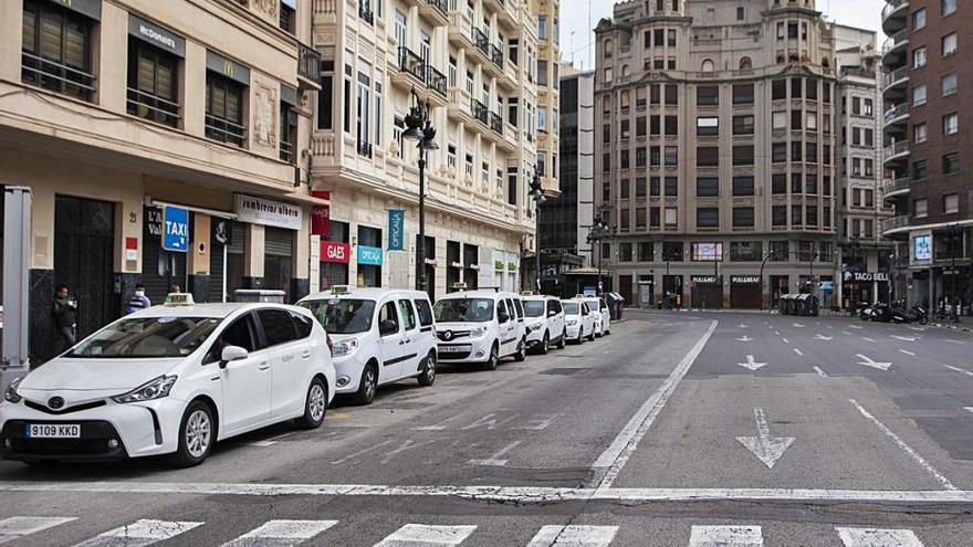 Solo una persona por taxi o VTC