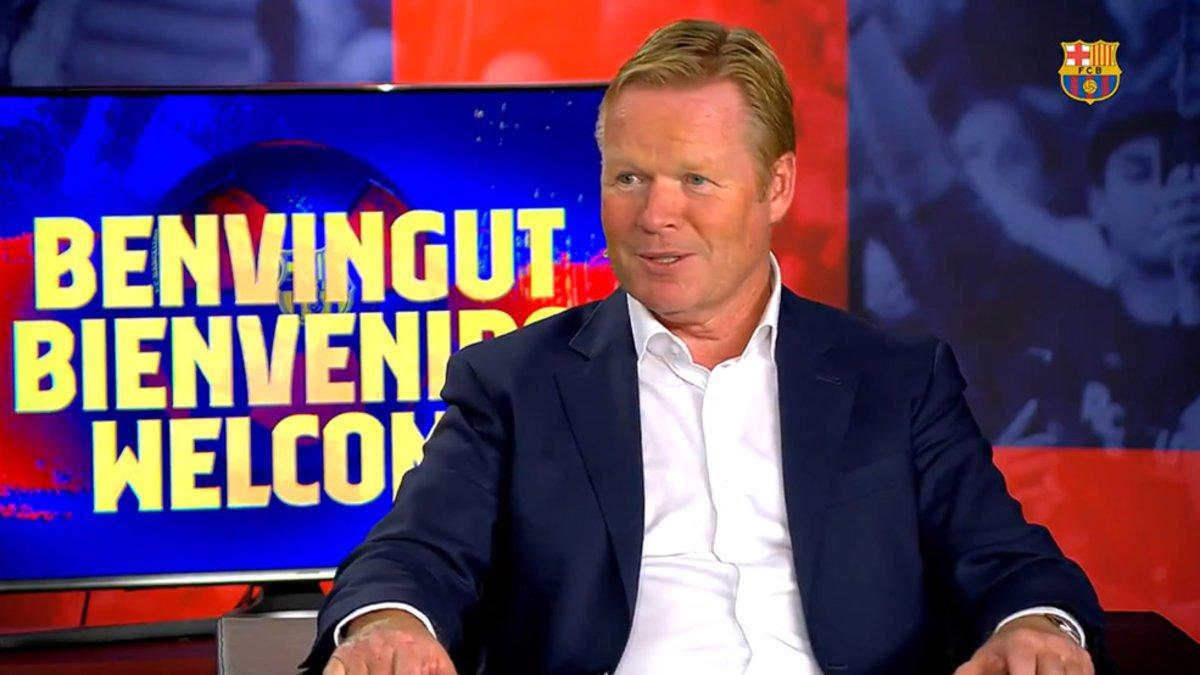 Koeman tiene claro como quiere que juegue el Barça