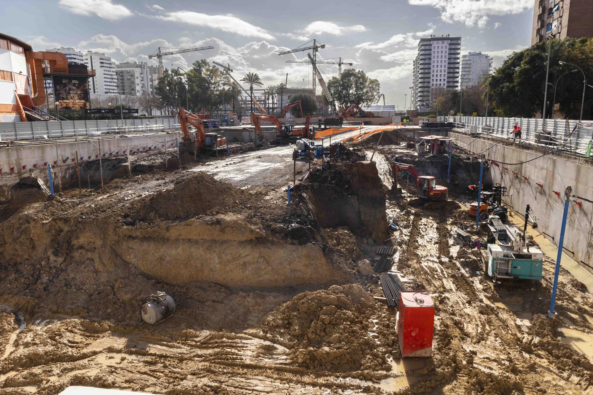 Así avanzan las obras del Roig Arena