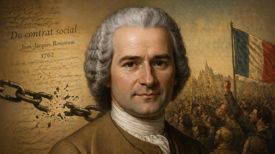 Rousseau, filósofo: “El hombre nace libre, pero en todas partes está encadenado”