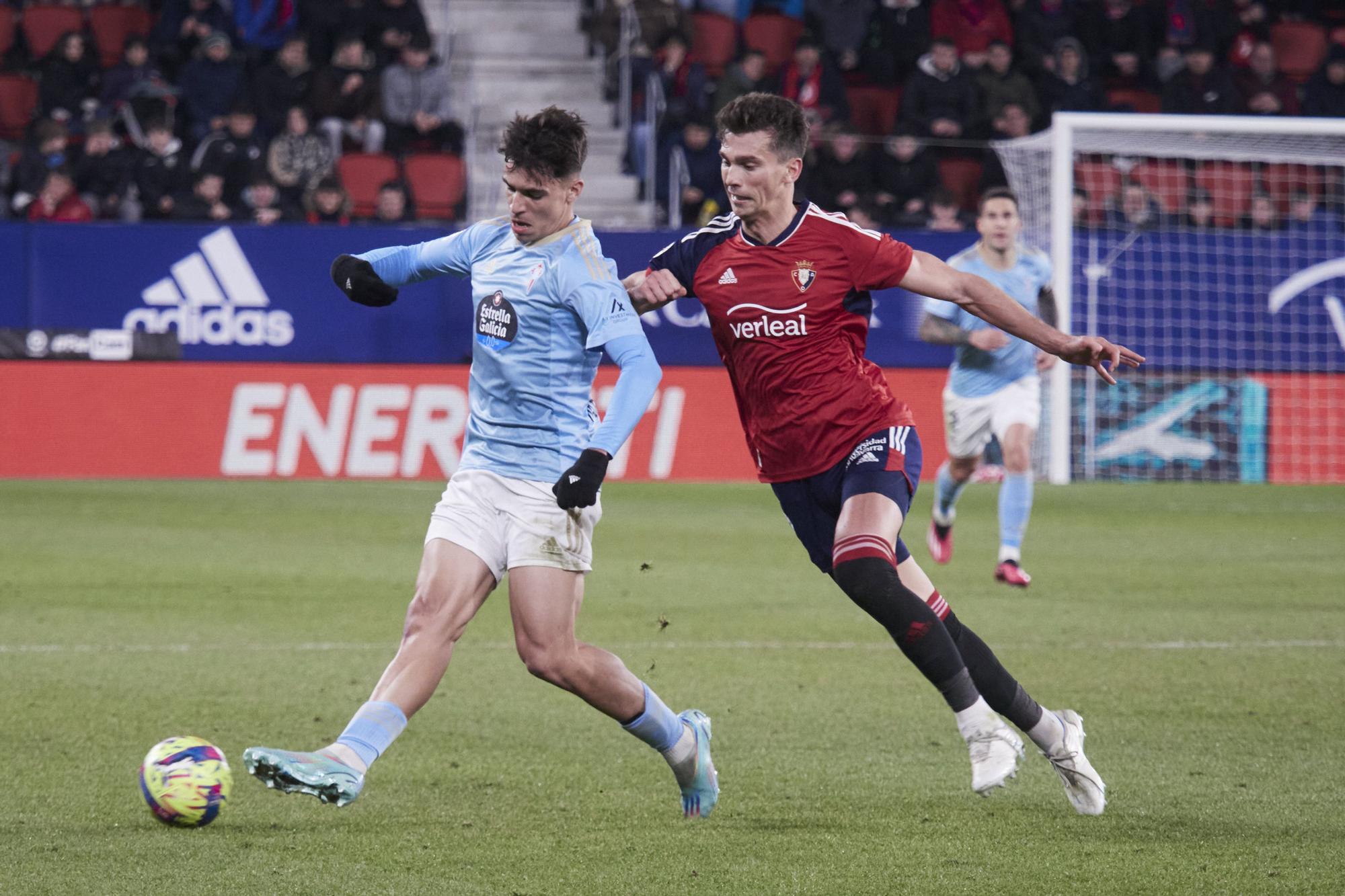 Las mejores imágenes del Osasuna - Celta