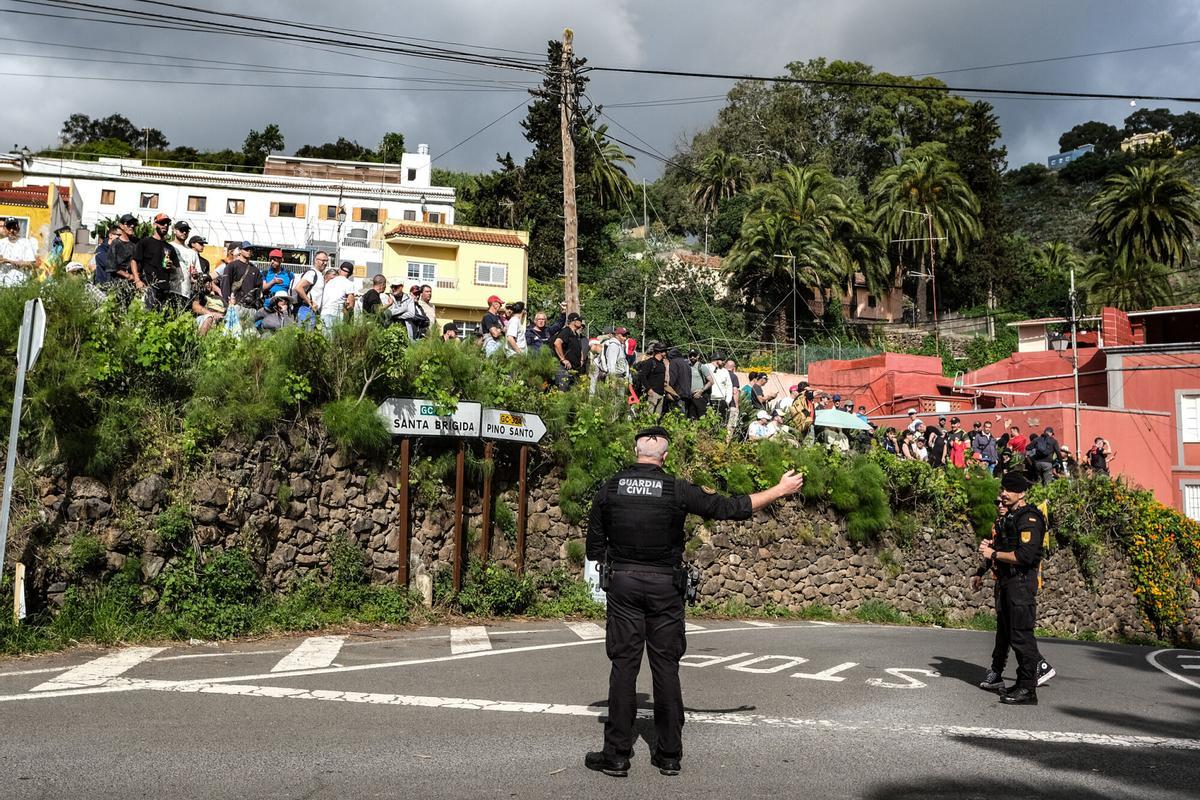Rally Islas Canarias 2026: ambiente en la shakedown de Santa Brígida
