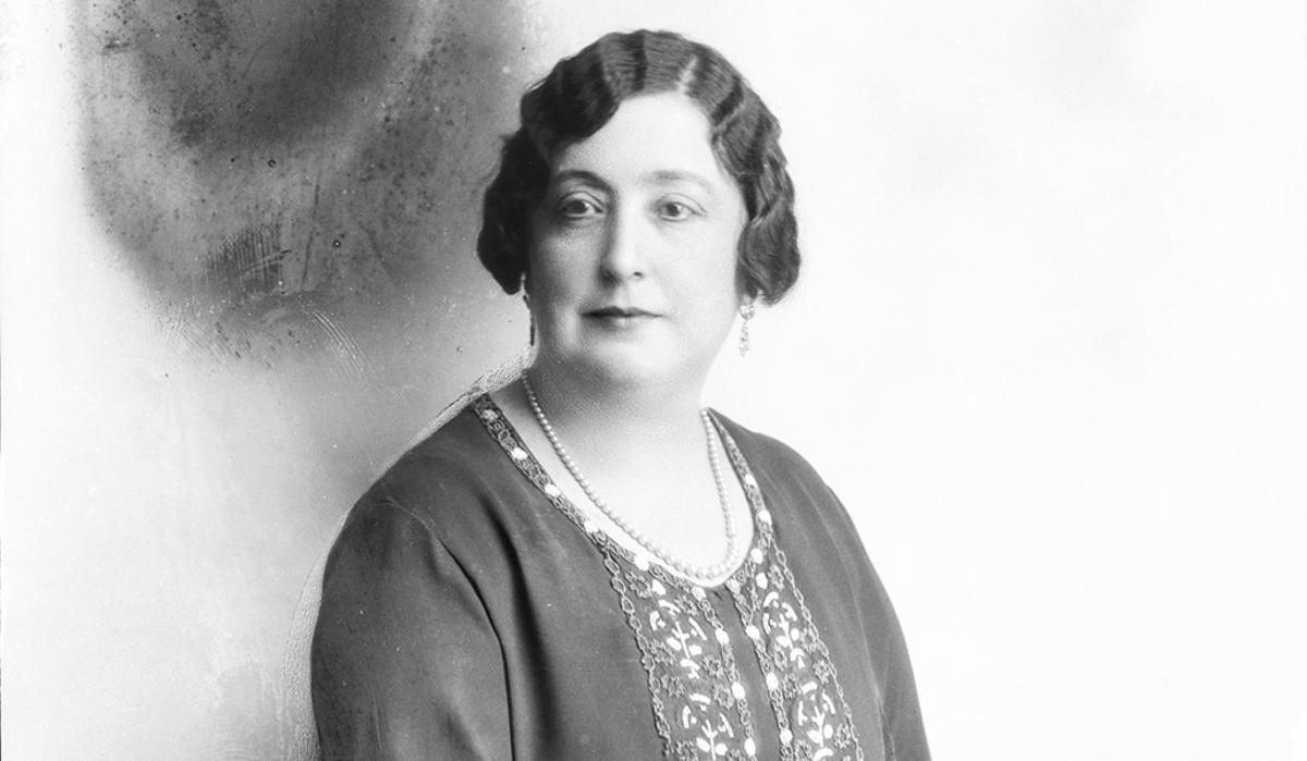 Carmen de Burgos 'Colombine' (Rodalquilar, Almería, 1867-Madrid, 1932), en una imagen de la Biblioteca Nacional.