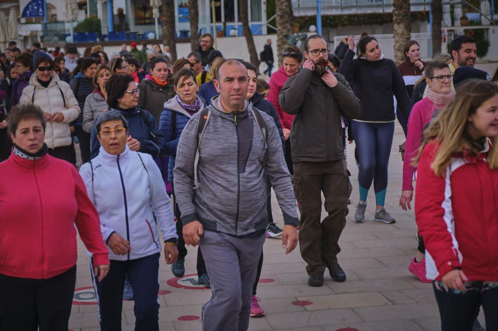 Tercera caminada contra la violència de gènere a Roses