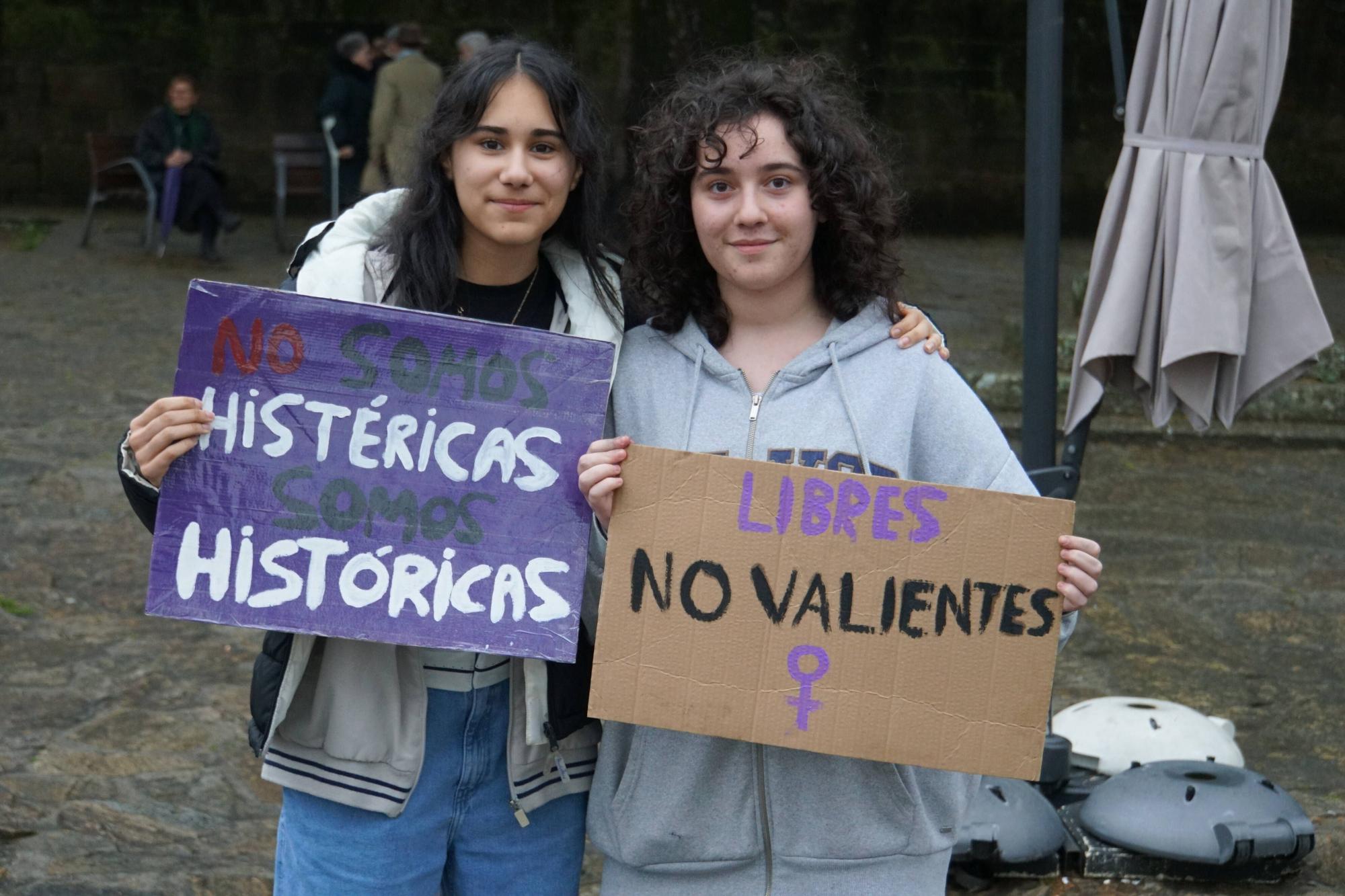 Manifestaciones 8M en Santiago de Compostela