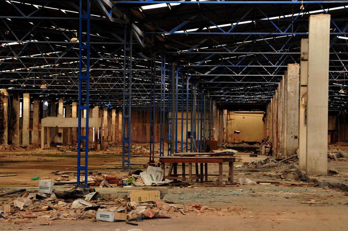Así estaba el interior de Cedonosa hace unos años.
