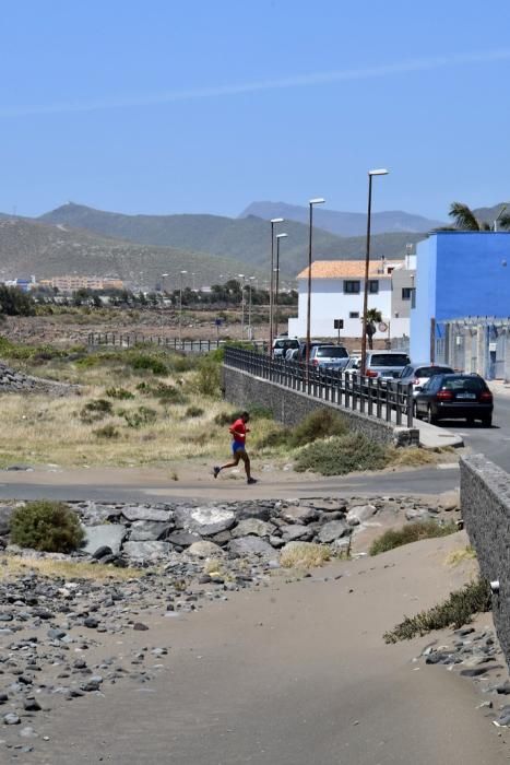 29/04/2019 EL BURRERO. INGENIO. Barranco de Los Arromeros donde ira un puente.  Fotógrafa: YAIZA SOCORRO.  | 29/04/2019 | Fotógrafo: Yaiza Socorro